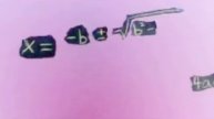 The Quadratic Formula song (All Over 2a) - Example for project based learning