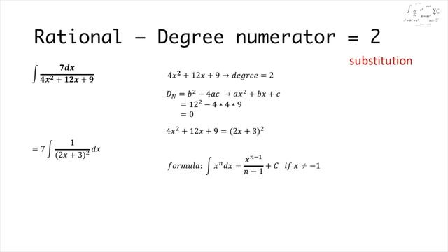 Mathematics & Calculus simply explained - Integrals Rational Polynomials part 2