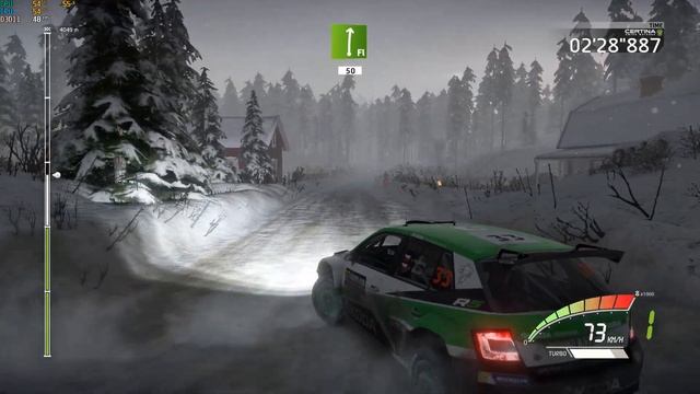 WRC 7 - Skoda Fabia -Sweden