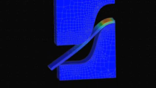 Nonlinear Static Analysis  Press Forming