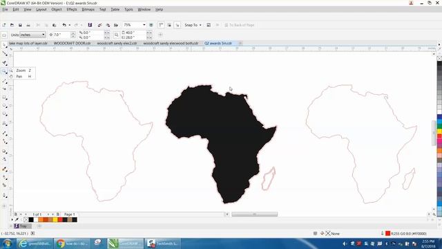 Corel Draw Tips & Tricks Vector and take out the White Back ground & more Part 2