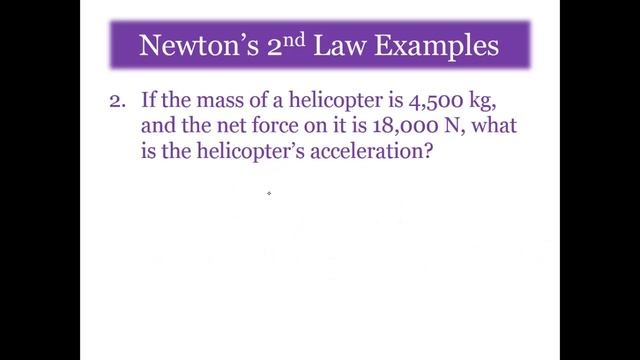 3.2 Notes Newton's Laws