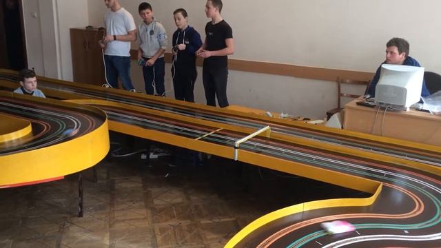 Обласна першість учнівської молоді з трасового автомоделювання. Відео 2