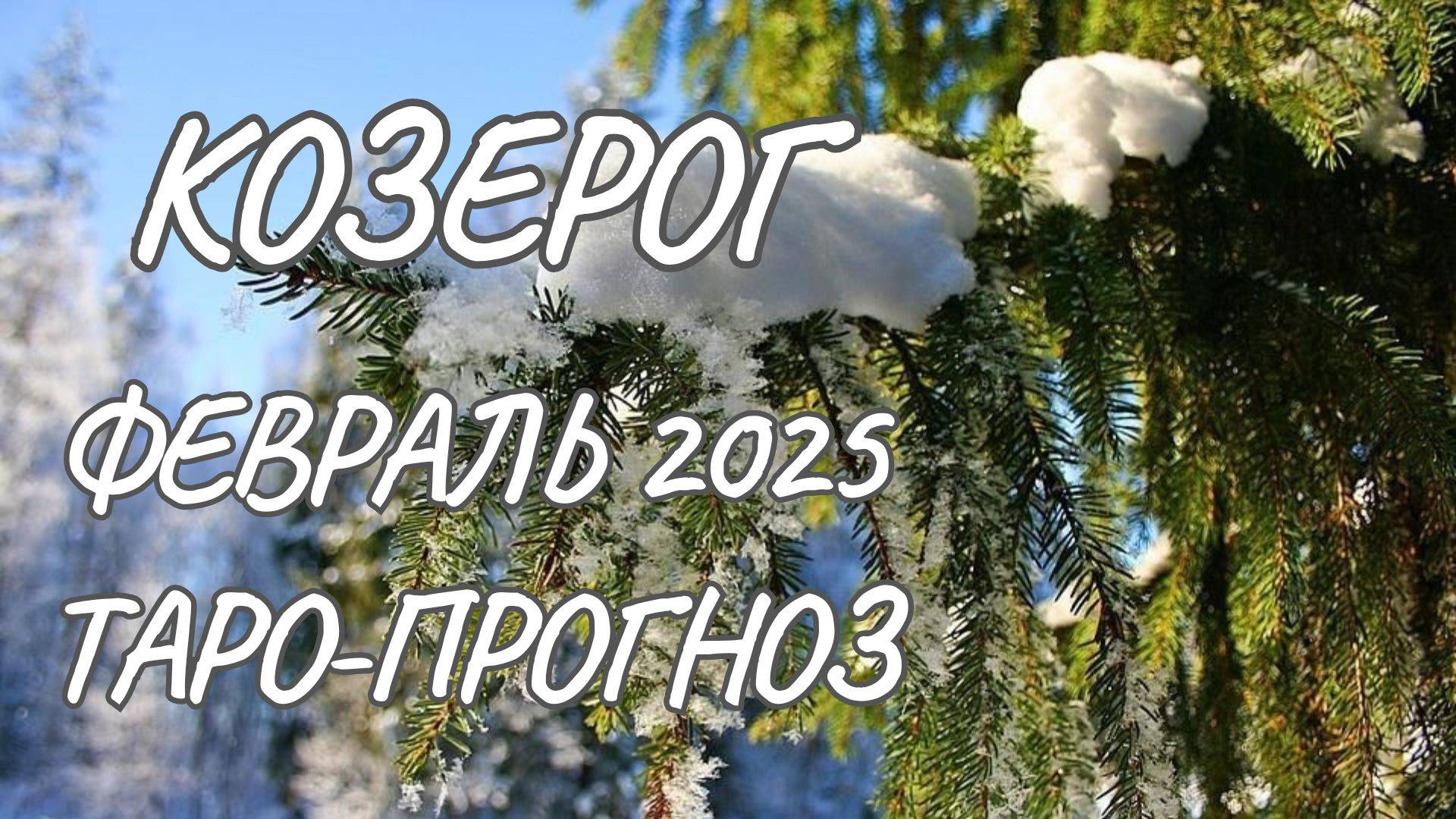 КОЗЕРОГ ♑ ТАРО-ПРОГНОЗ НА ФЕВРАЛЬ 2025 ГОДА