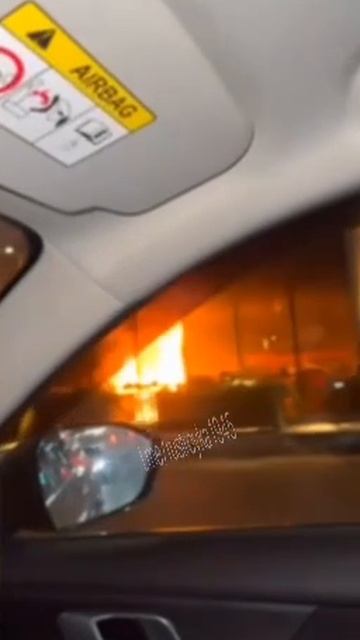 В Краснодаре ночью загорелись один за другим три разных ресторана !!!