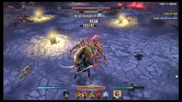Eso stamina nightblade vmsa 6th round spiral off shadows 1 min final boss