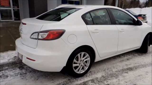 OVERVIEW   16068A Mazda 3 4Dr Aut White Bathurst Honda Certified 2012