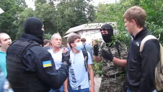 Мы - Харьков! Майдановские намордники-шоу