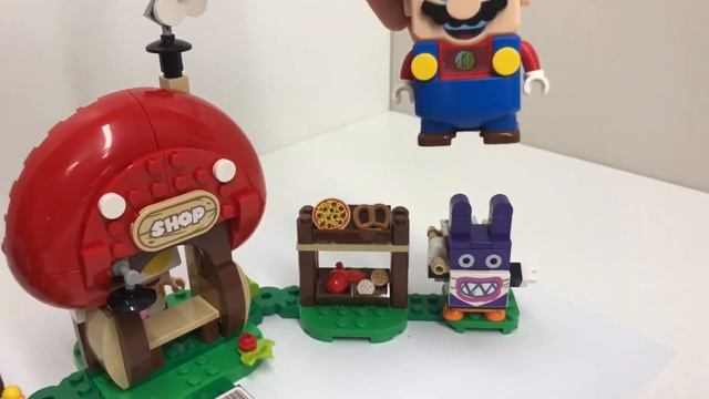 Обзор LEGO Super Mario 71429 Nabbit at Toad's Shop Кралик в магазине Тода