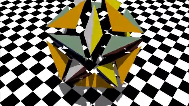 Great Dodecahedron - component piece separation