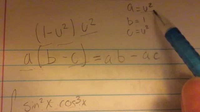 Integral of sin^2x cos^3x