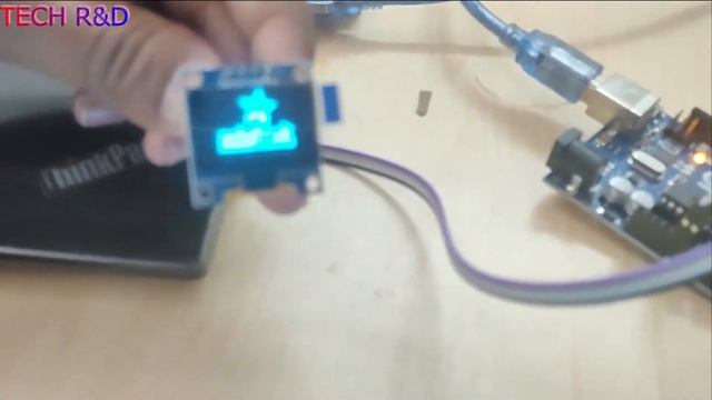 0.96" OLED display connection with Arduino | TECH R&D