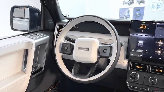 Chery представила новый электрокроссовер iCar V23 2024.