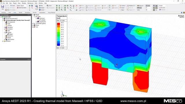 What's new in ANSYS 2023 R1? ANSYS AEDT: Creating thermal model from Maxwell / HFSS / Q3D