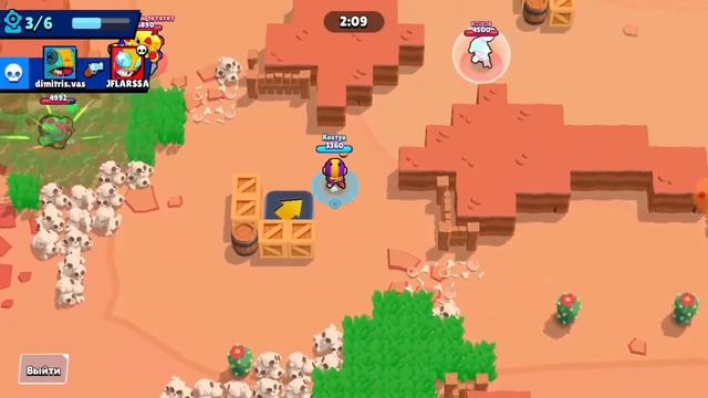Лучший повтор режима "Охотники" в Brawl Stars (Серия 12)