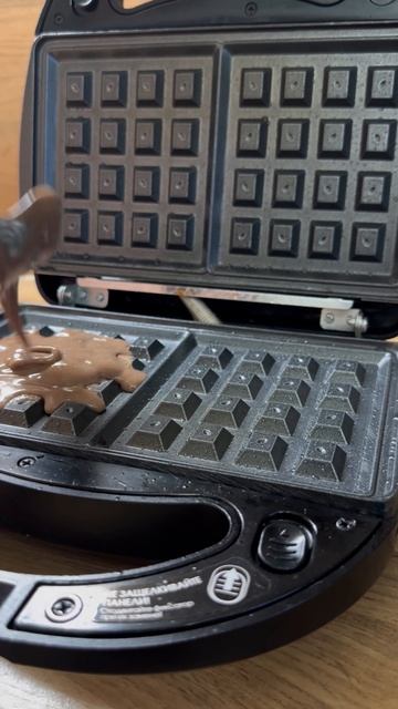 Вафли из протеинового пудинга 🧇🍓