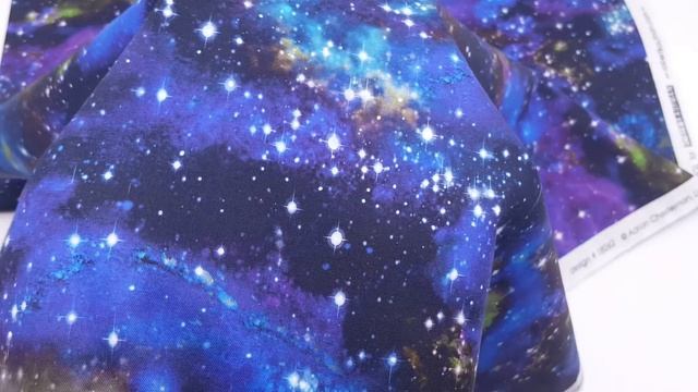 Robert Kaufman space fabric