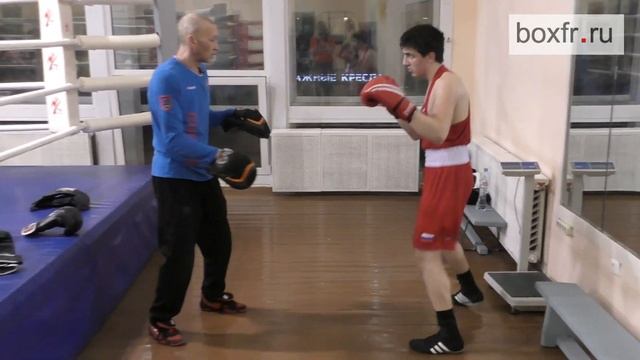 Boxing: transverse pendulum and counterpunches