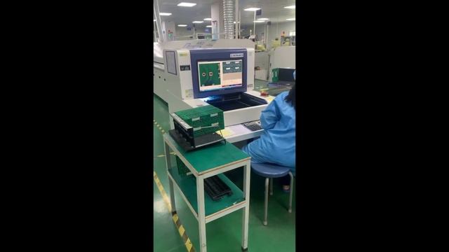 Off-line AOI model VCTA A410 in real working position.