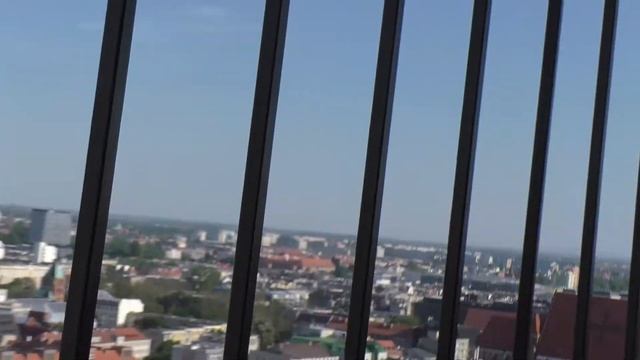 Вид на Вроцлав со смотровой башни