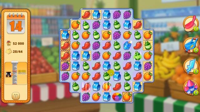 Supermarket Mania - Match 3 - Level 45 - Супермаркет Мания - Три в ряд