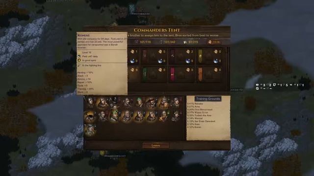 #20. Battle Brothers Legends Mod. Легендарная сложность. "Водим караваны"