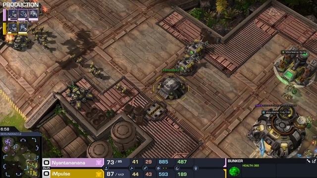 Nyan v Impulse - Chat StarLeague