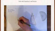 How to draw a Parabola using the Rectangle Method
