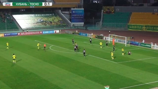 4 тур ФНЛ. Кубань - Тосно 1:1