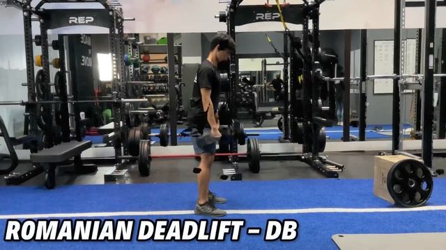 Romanian Deadlift - DB
