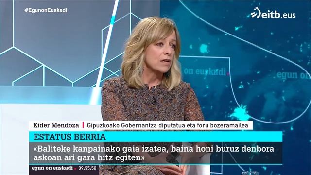 Eider Mendoza - Egun On Euskadi - 2022-05-31