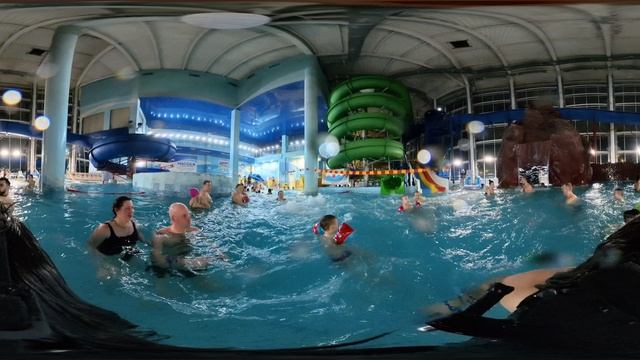 4к видео 360 панорама vr video  Аквапарк Родео Драйв