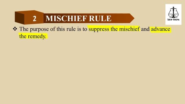 Rules of Interpretation of Statutes | Interpretation of Statutes | Law Guru