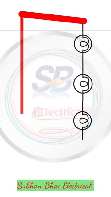 Series Circuit & Parallel Circuit Connection #subhanbhaielectrical #shorts video #shorts