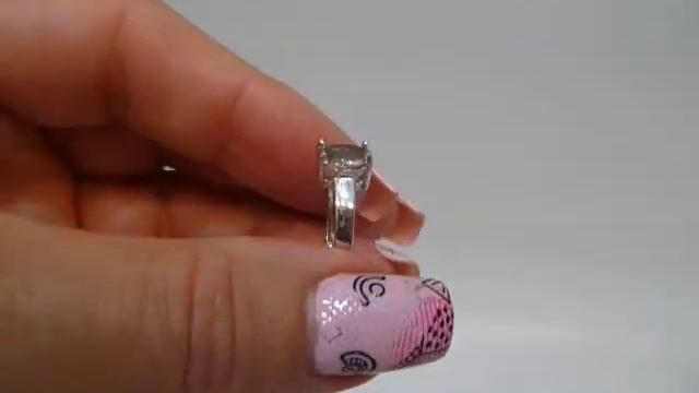 Кольцо с натуральным султанитом (диаспор) 1.29 ct Размер 16 Серебро 925