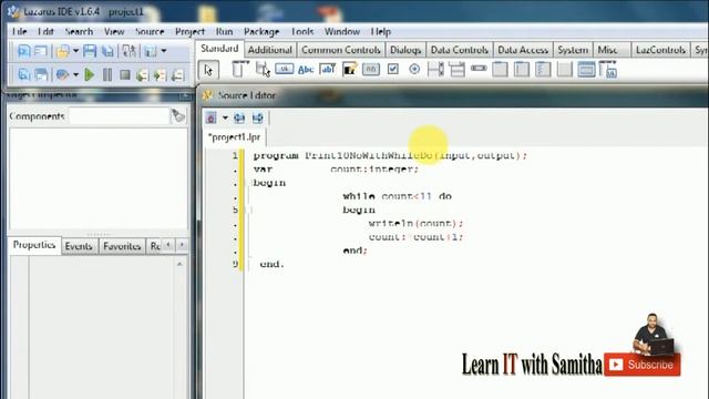 Pascal programming sinhala 7