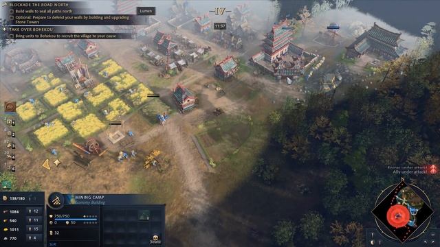 Age of Empires 4 - Mongolian Campaign mission 8 -  Blockade at Lumen Shan (1268)