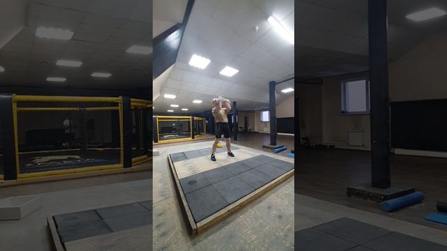 Тренировка 30.12.2021 ДЦ 28 кг. 3.30 темп (6:6:6:4)