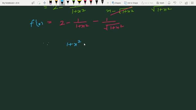 Show That F(x)=2x+cot^(-1)x+log(sqrt(1+x^(2))-x) Is Increasing In R | NCERT Exemplar  Q 20 Class 12