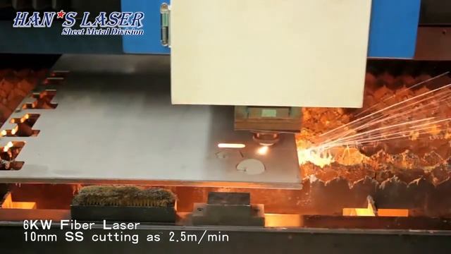 HAN`S LASER Fiber laser cutting machine