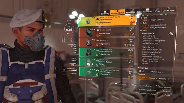 Division 2 Battle Heal Initiative Build (english subtitle)