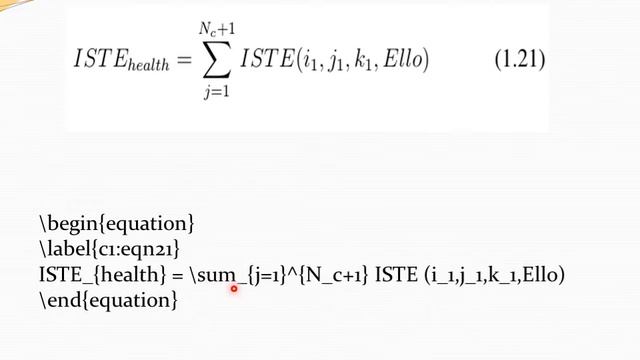 Latex Math Equation Basics- Sum & Integrals in equation-8