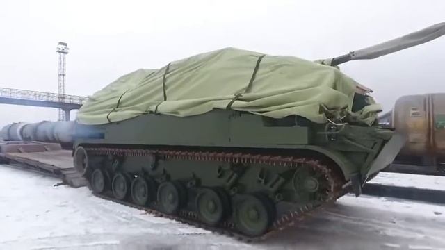 152-mm self-propelled artillery mount 2S35 of the interspecific artillery complex "Coalition-SV"