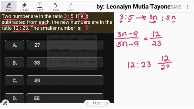 15-item RATIO and PROPORTION part4 | Numerical Reasoning