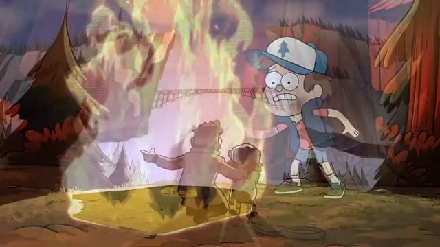 Gravity falls dippers run -Woodkid -  Run boy run
