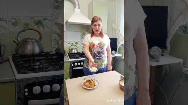 Десерт из дыньки.