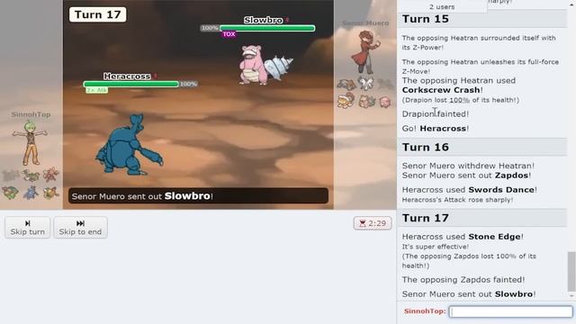 AARON'S BUG TEAM DOMINATES HIGH LADDER on Pokemon Showdown! Sinnoh To The Top