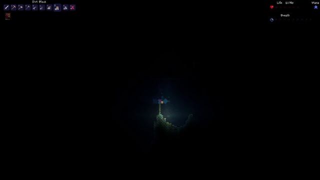 Трио выживание Terraria #5 | Плюшки в пещере