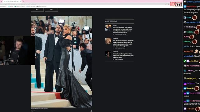 Reacting to 2023 Met Gala w/ Chat - (sodapoppin) - May 2, 2023