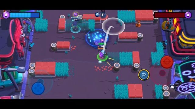 Brawl Stars - Самый быстрый захват кристаллов! Fastest Gem Grab ever!